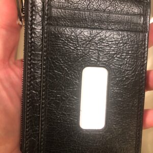 Gucci GG Morpheus Card Holder with Zipper in Black | Luna Bags