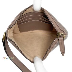 Gucci GG Marmont Matelassé Leather Clutch with Wristlet Strap in Dusty Rose | Luna Bags