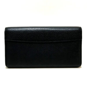 LOUIS VUITTON Folded wallet M62076 Taurillon Clemence Leather black Taurillon Clemence Portefeuille Capsine Women Used | Luna Bags