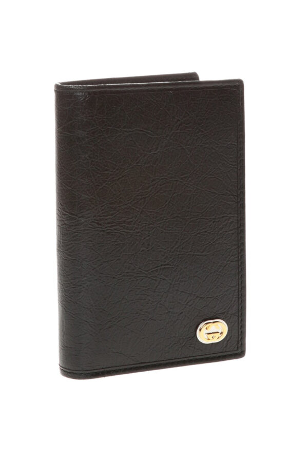 Gucci GG Morpheus Passport Holder in Black | Luna Bags