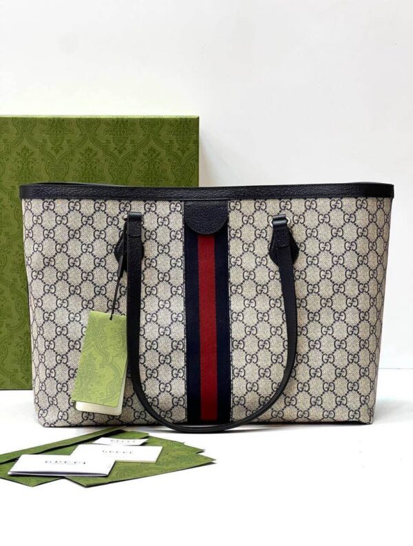 Gucci Ophidia tote bag black | Luna Bags