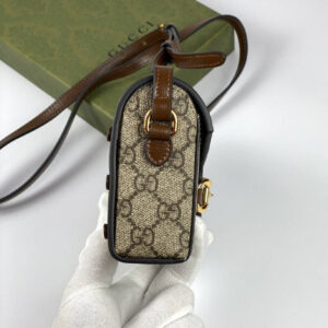 Gucci Horsebit 1955 mini bag  GG Supreme canvas | Luna Bags
