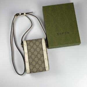 Gucci Horsebit 1955 mini bag white | Luna Bags