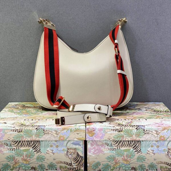 Gucci Attache small shoulder bag White leather | Luna Bags