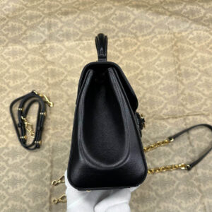 Gucci Horsebit 1955 medium bag black | Luna Bags