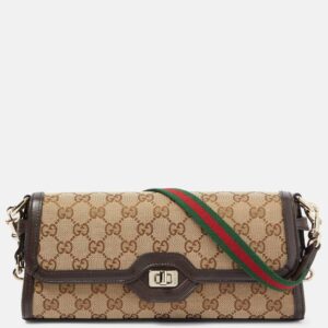 Gucci Luce Small GG canvas shoulder bag | Luna Bags