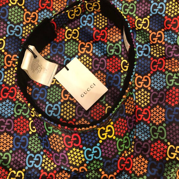 Gucci GG Supreme Psychedelic Visor | Luna Bags