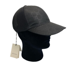 Gucci GG Monogram Baseball Cap Black S | Luna Bags