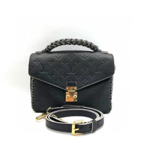 Louis Vuitton Métis Pochette Black Monogram Leather Bag | Luna Bags