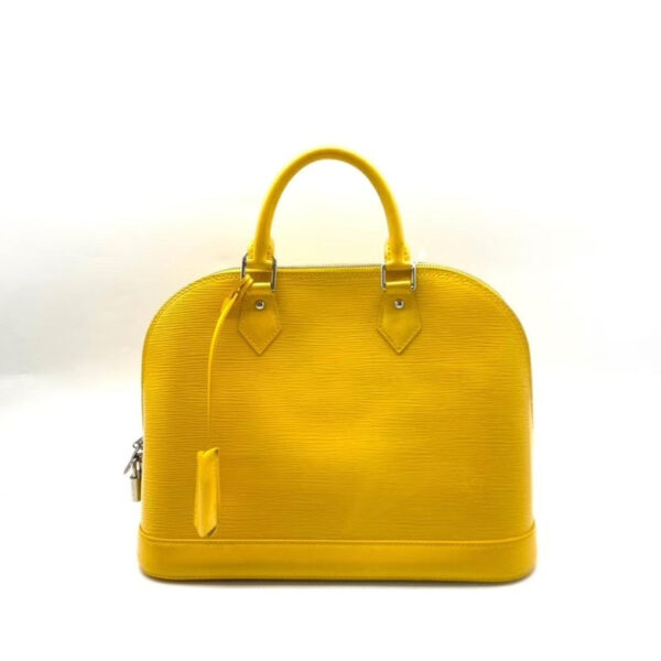 Louis Vuitton Epi Leather Alma Bag Yellow Medium | Luna Bags