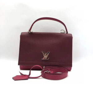 Louis Vuitton Burgundy Two-Way Bag Medium Size | Luna Bags