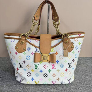 Louis Vuitton Annie Multicolor White Monogram Bag Medium | Luna Bags