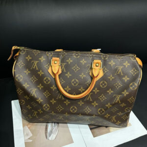 Louis Vuitton Speedy 35 Monogram Brown Handbag | Luna Bags