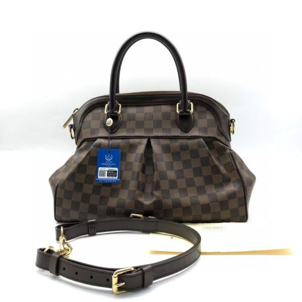 Louis Vuitton Damier Brown Two-Way Bag | Luna Bags