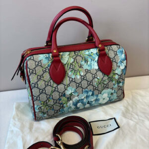 Gucci GG Blooms Top Handle Bag Beige Shoulder Bag | Luna Bags