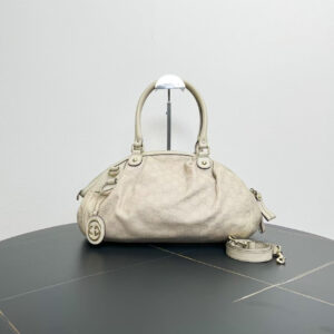 Gucci Beige Preloved Tote Bag with GG Pattern | Luna Bags