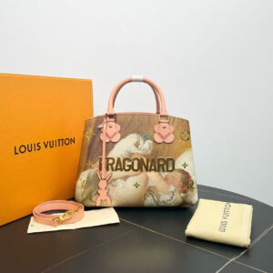 Louis Vuitton Fragonard Pink Two-Way Handle Bag | Luna Bags