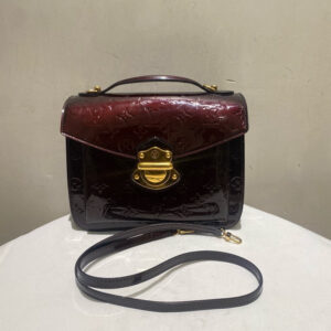 Louis Vuitton Preloved Patent Leather Cherry Top Handle Bag | Luna Bags