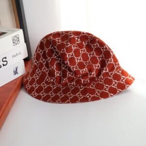 Gucci Monogram Brown Hat M 57cm Hat | Luna Bags