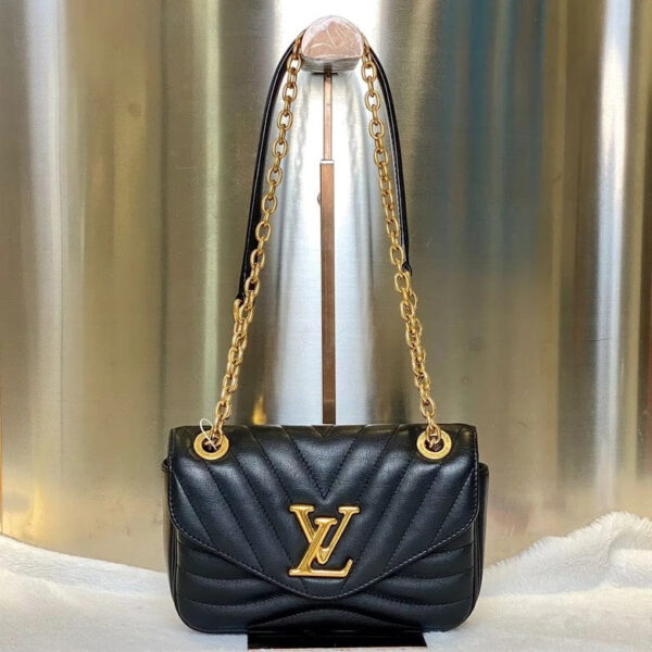 Louis Vuitton LV New Wave Black Crossbody Bag - Preloved Designer Handbag | Luna Bags