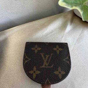 Louis Vuitton Monogram Coin Case Brown Small Goods | Luna Bags