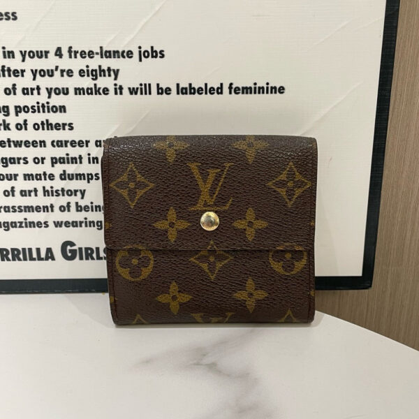 Louis Vuitton Monogram Brown Wallet Preloved💕 (2011) #13680 | Luna Bags