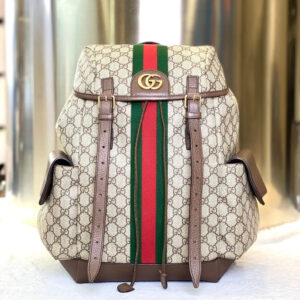 Gucci Ophidia Beige Backpack Bag - Pre-Loved Gucci Ophidia 7034 | Luna Bags