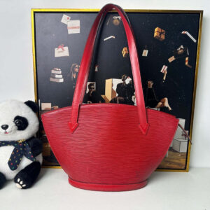 Louis Vuitton Epi Red Shoulder Bag (12486636) Pre-Loved Ladies Handbag | Luna Bags