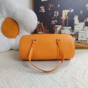 Louis Vuitton EPI Leather Papillon Orange Shoulder Bag | Luna Bags
