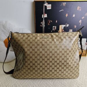 Gucci Ophidia Beige Shoulder Bag - Pre-Loved | Luna Bags