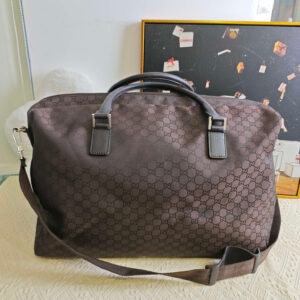 Gucci GG Plus Brown Shoulder Bag - Pre-Loved Designer Handbag | Luna Bags