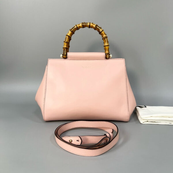 Gucci Preloved Nymphaea Bag Pink Top Handle Bag | Luna Bags