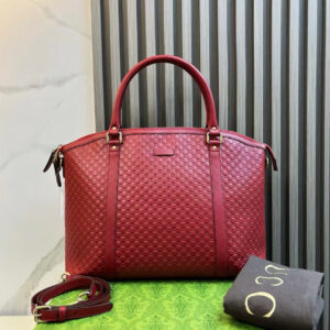 Gucci Interlocking Red Two-Way Bag - Luxurious Preloved Designer Handbag | Luna Bags