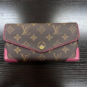 Louis Vuitton Monogram Canvas Brown/Black Bifold Wallet | Luna Bags