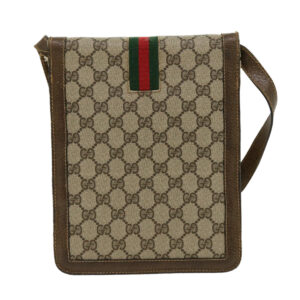 GUCCI GG Canvas Web Sherry Line Shoulder Bag Beige Red Green  rd2223 | Luna Bags