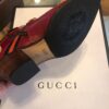 Gucci Ankle Boots in Burgundy with Hunter Green Trim | Luna Bags - Image 3