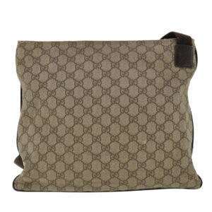 GUCCI GG Canvas Shoulder Bag Beige 141198  ro852 | Luna Bags