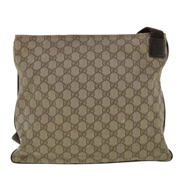 GUCCI GG Canvas Shoulder Bag Beige 141198  ro852 | Luna Bags