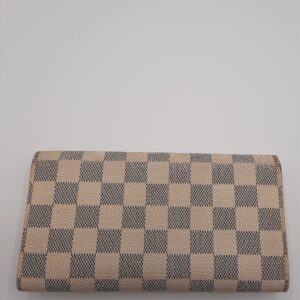 Louis Vuitton Sarah Damier Azur Wallet | Luna Bags