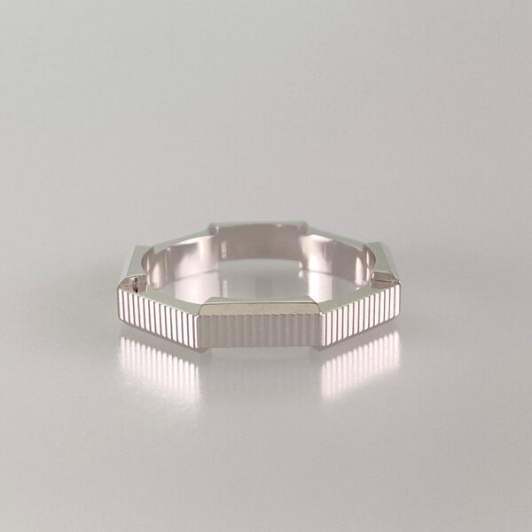GUCCI Link to Love Mirror Ring | Luna Bags