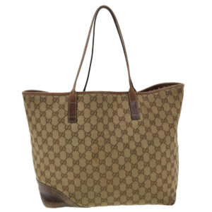 GUCCI GG Canvas Tote Bag Beige 169945  th3742 | Luna Bags