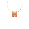 Hermes H Necklace Orange | Luna Bags - Image 6