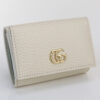 GUCCI 735212 double g wallet trifold wallet compact wallet leather white Women | Luna Bags - Image 9