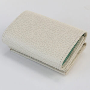 GUCCI 735212 double g wallet trifold wallet compact wallet leather white Women | Luna Bags