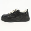GUCCI 669582 Men's sneakers GG emboss Shose leather black mens | Luna Bags - Image 2