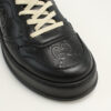 GUCCI 669582 Men's sneakers GG emboss Shose leather black mens | Luna Bags - Image 6