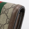 GUCCI 598662 96IWG 8745 GG wallet Ofidia Bi-fold wallet Supreme beige Women | Luna Bags - Image 9
