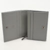 GUCCI 456126 Bi-fold wallet Double G Flap wallet leather gray Women(unisex) | Luna Bags - Image 2
