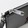 GUCCI 597678 Blade embroidery Clutch bag leather black unisex | Luna Bags - Image 6