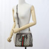 GUCCI 547551 Tote Bag Ofidia 2way Small Tote Bag GG Supreme, leather Brown Women | Luna Bags - Image 2